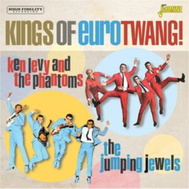 Ken Levy and The Phantoms/The Jumping Jewels: Kings Of Eurotwang! - CD