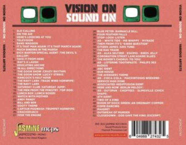Various Artists: Vision On / Sound On (Rarities Celebrating A Century Of Uk Broadcasting) - CD
