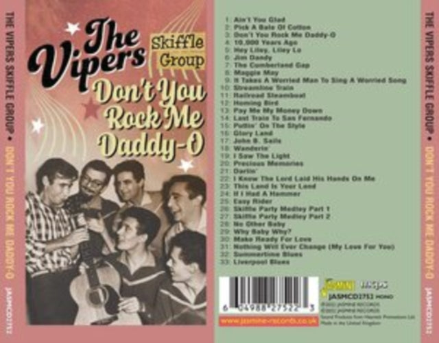 The Vipers Skiffle Group: Dont You Rock Me Daddy-O - CD
