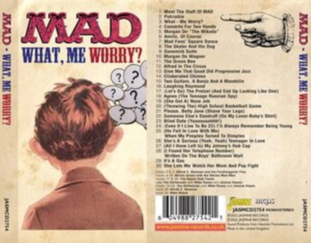 Mad Magazine: Mad Magazines - What. Me Worry? Feat. Alfred E. Neuman - CD