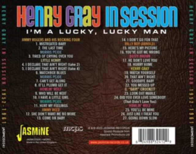 Henry Gray: Im A Lucky. Lucky Man - In Session 1952-1961 - CD