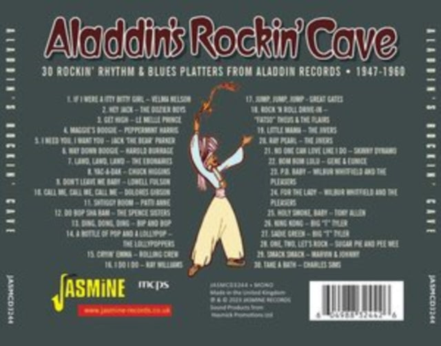 Various Artists: Aladdins Rockin Cave - 30 Rockin R&B Platters From Aladdin Records 1947-1960 - CD