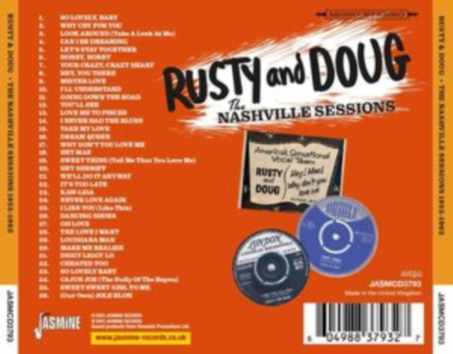 Rusty and Doug: The Nashville Sessions 1955-62 - CD