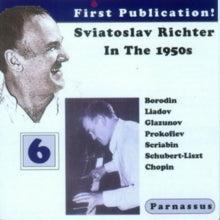 Sviatoslav Richter: Richter In The 50s Vol. V1 (Borodin. Prokofiev Etc) - CD