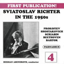 Sviatoslav Richter: Richter In The 50s Vol.Iv - CD