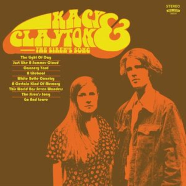 Kacy & Clayton: The Sirens Song (Transparent Orange Vinyl) - Vinyl