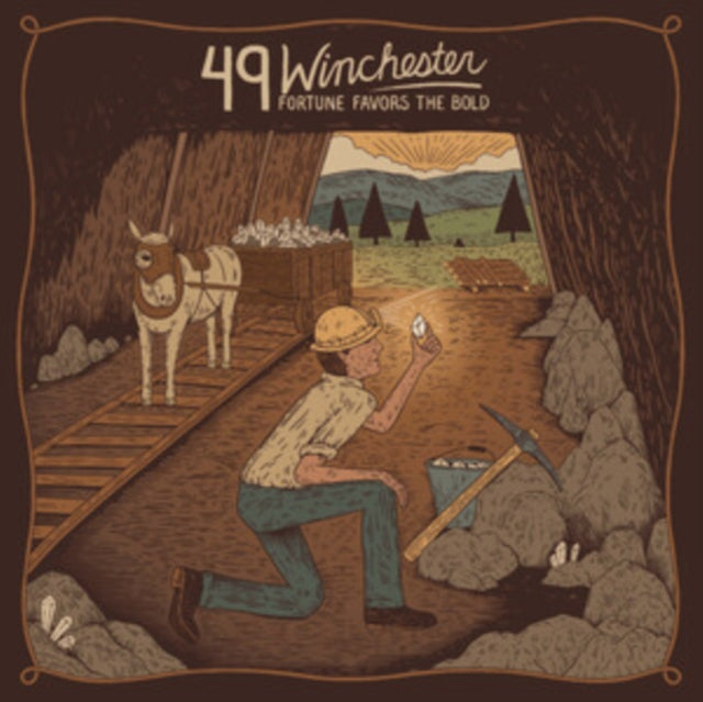 49 Winchester: Fortune Favors The Bold (Red/Marigold/Green Splatter Vinyl) - Vinyl