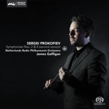 Netherlands Radio Philharmonic Orchestra / James Gaffigan: Prokofiev: Symphonies Nos. 2 & 4 (Second Version) - CD