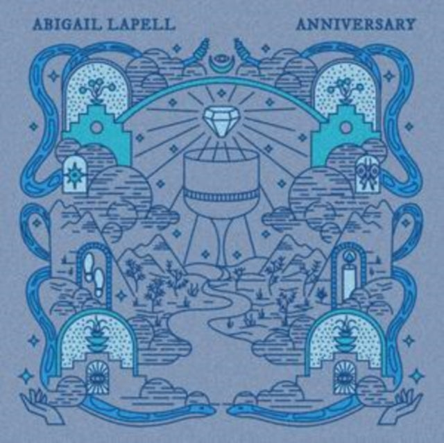 Abigail Lapell: Anniversary (Aqua Blue Vinyl) - Vinyl