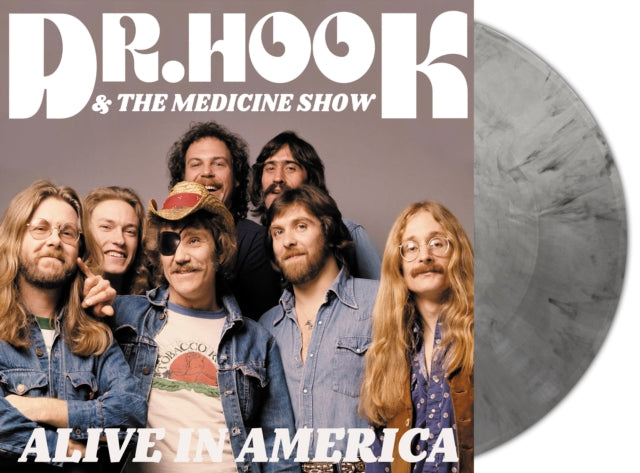 Dr. Hook and the Medicine Show: Alive In America (Silver Marble Vinyl) - Vinyl
