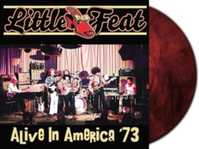 Little Feat: Alive In America (Red Marble Vinyl) - Vinyl