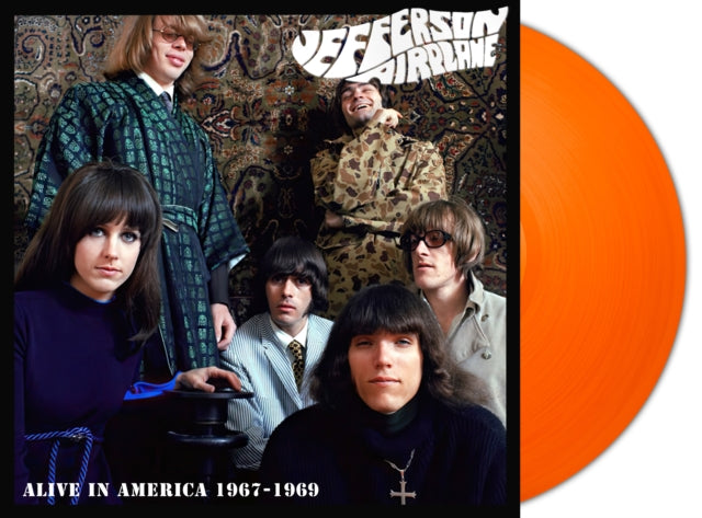 Jefferson Airplane: Alive In America 1967-1969 (Orange Vinyl) - Vinyl