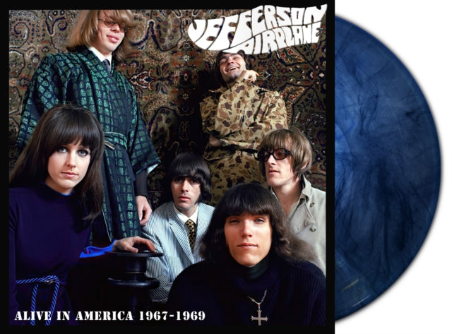 Jefferson Airplane: Alive In America 1967-1969 (Blue Marble Vinyl) - Vinyl