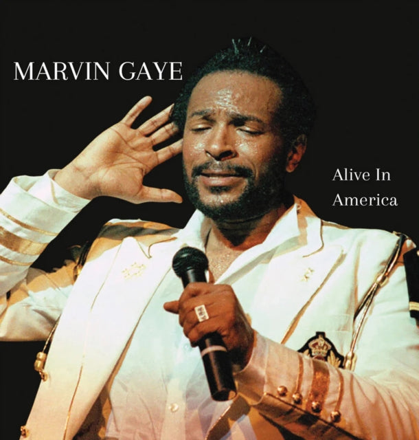 Marvin Gaye: Alive In America (Natural Clear Marble Vinyl) - Vinyl