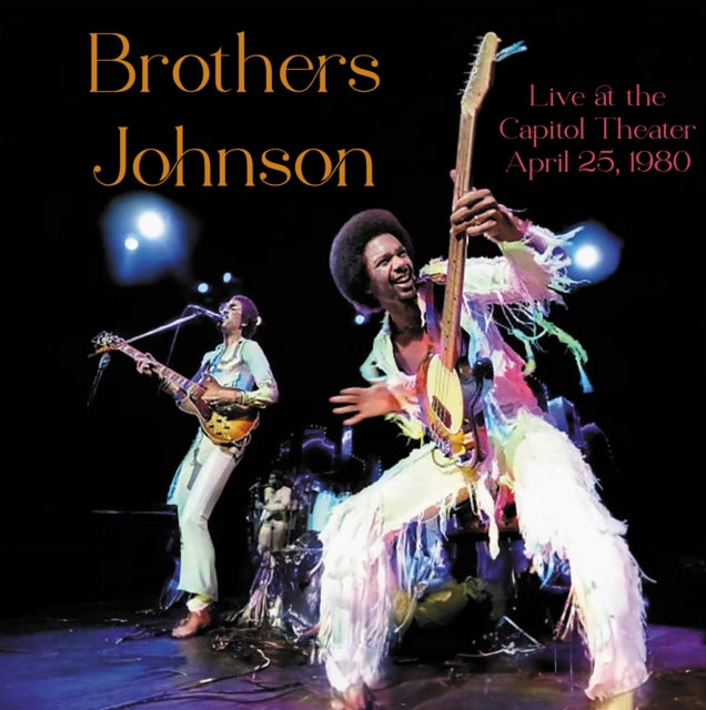 Brothers Johnson: Live At The Capitol Theater April 25. 1980 (Blue Marble Vinyl) - Vinyl