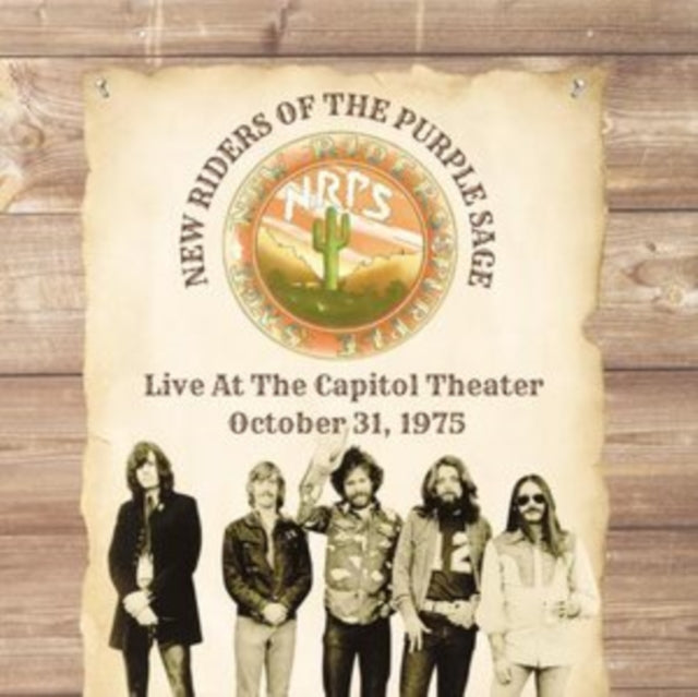 New Riders of the Purple Sage: Live At The Capitol Theater (Natural Clear Vinyl) - Vinyl