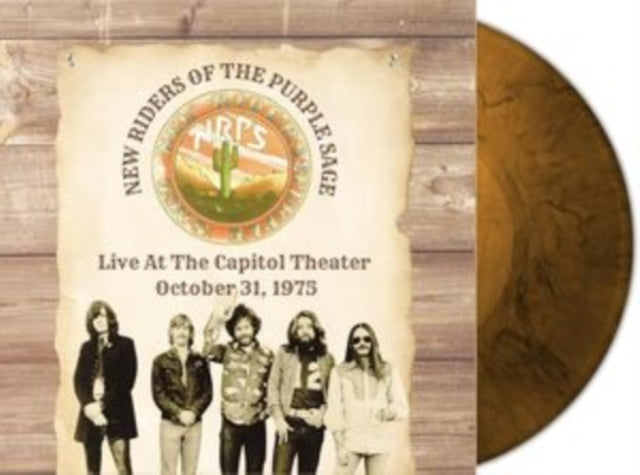 New Riders of the Purple Sage: Live At The Capitol Theater (Orange Marble Vinyl) - Vinyl