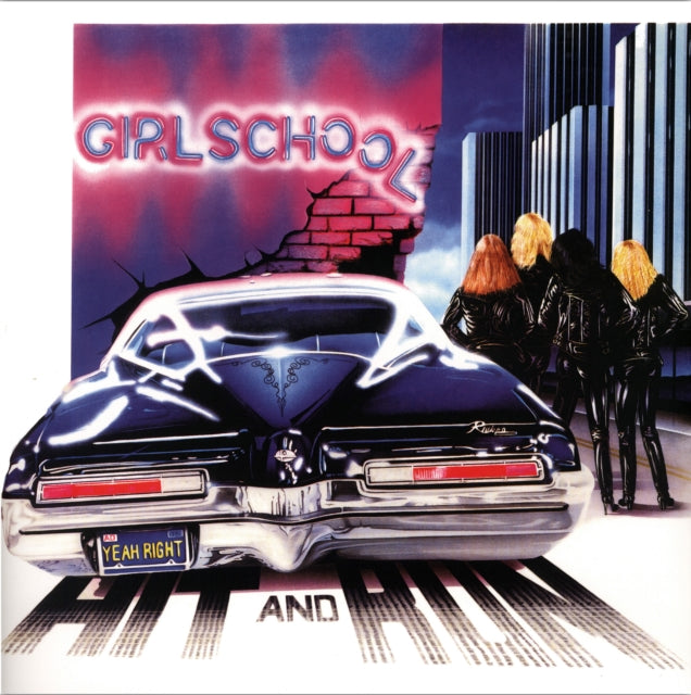 Girlschool: Hit And Run (Marble Vinyl) - Vinyl