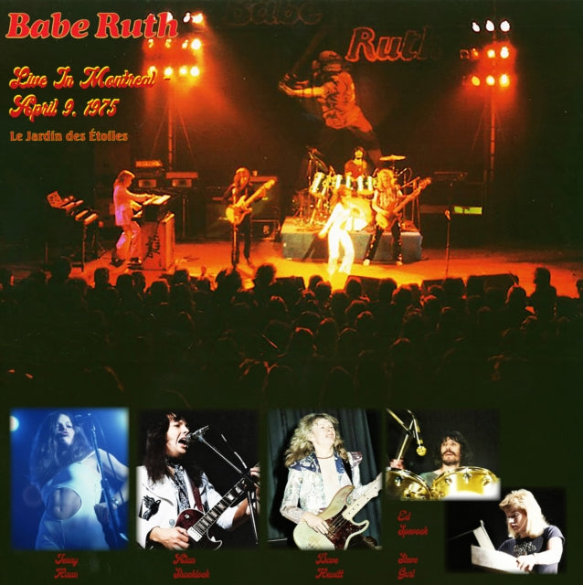 Babe Ruth: Live In Montreal April 9. 1975 (Red Marble Vinyl) - Vinyl