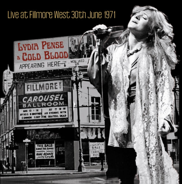 Lydia Pense and Cold Blood: Live At The Fillmore West June 30. 1971 (Silver Marble Vinyl) - Vinyl