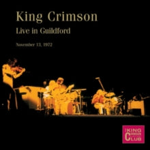 King Crimson: Live In Guilford / November 13Th / 1972 - CD
