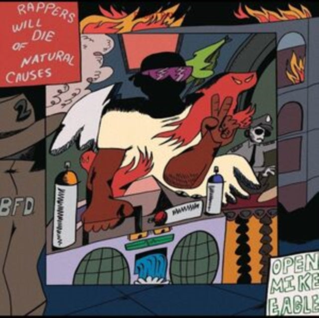 Open Mike Eagle: Rappers Will Die Of Natural Causes (Silver Vinyl) - Vinyl