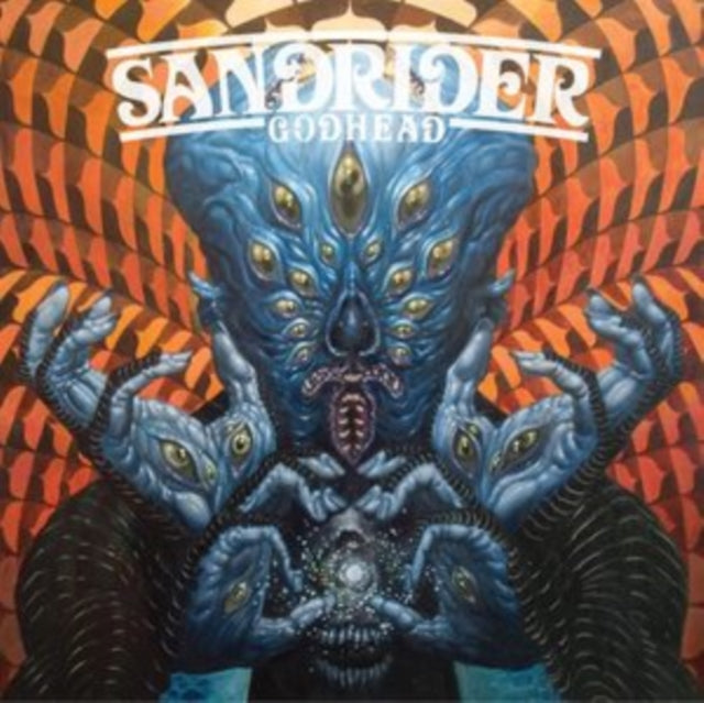 Sandrider: Godhead (Orange/Charcoal Hand-Pour Vinyl) - Vinyl