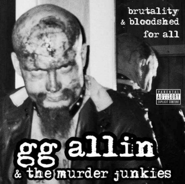 GG Allin & The Murder Junkies: Brutality And Bloodshed For All (Clear Orange Vinyl) - Vinyl