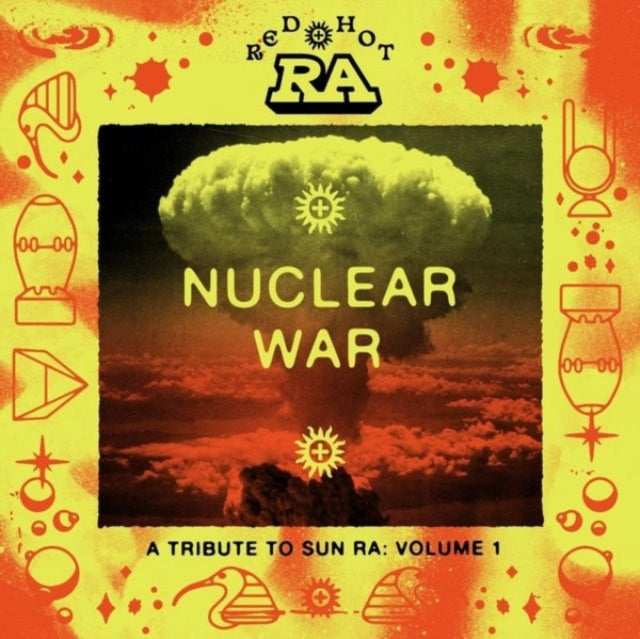 Various Artists: Red Hot & Ra - Nuclear War (Orange Yellow Splatter Vinyl) - Vinyl