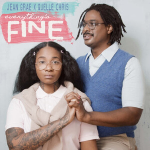 Jean Grae & Quelle Chris: Everythings Fine (Ice Blue/Purple/Bubble Gum Vinyl) - Vinyl