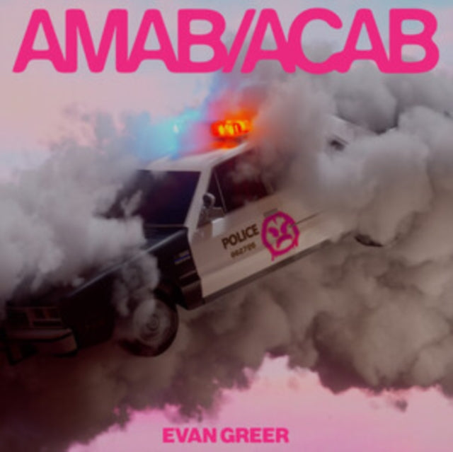 Evan Greer: Amab/Acab (Clear/Pink Cloud Vinyl) - Vinyl
