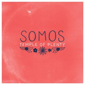 Somos: Temple Of Plenty (Red/Sea Glass Blue Splash Vinyl) - Vinyl