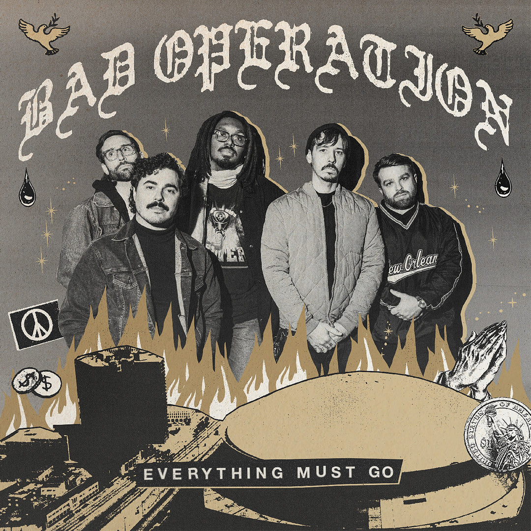 Bad Operation: Everything Must Go (Gold Vinyl) - Vinyl