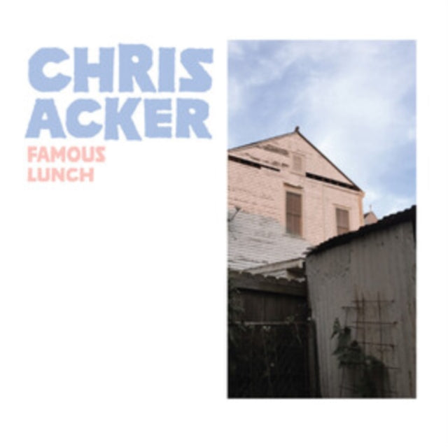Chris Acker: Famous Lunch (Orange/White Marble Vinyl) - Vinyl