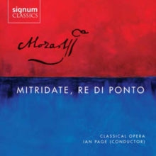 Classical Opera / Page: Mozart Mitridate Re Di Ponto - CD