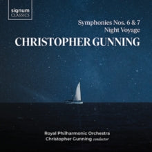 Royal Philharmonic Orchestra / Christopher Gunning: Christopher Gunning: Symphonies 6 & 7. Night Voyage - CD