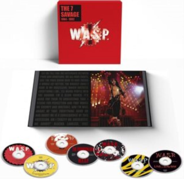 W.A.S.P.: The 7 Savage - CD