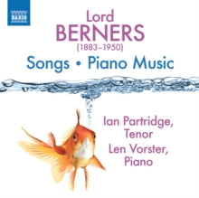Ian Partridge / Len Vorster: Lord Berners: Songs / Piano Music - CD