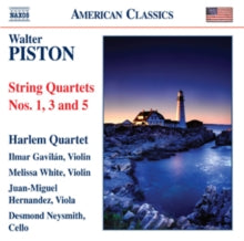Harlem Quartet: Walter Piston: String Quartets Nos. 1. 3 And 5 - CD