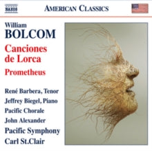 Pacific Choralest Clair: Bolcomcanclones De Lorca - CD