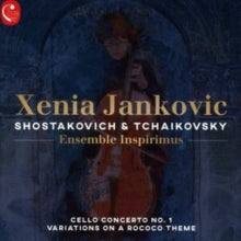 Xenia Jankovic / Ensemble Inspirimus: Shostakovich Cello Concert No 1 In E-Flat Major Op 103 / Tchaikvisky Rococo Variations - CD
