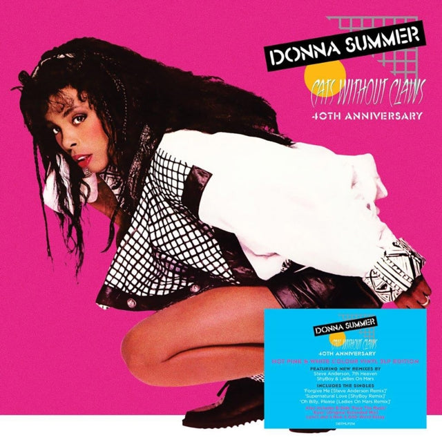 Donna Summer: Cats Without Claws (40th Anniversary Edition) (Pink/White Vinyl) - Vinyl