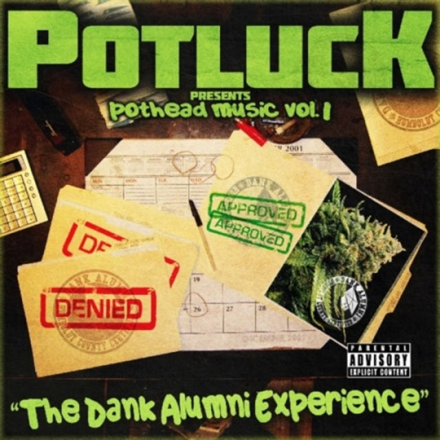 Potluck: Pothead Music Vol. 1: The Dank Alumni Experience - CD