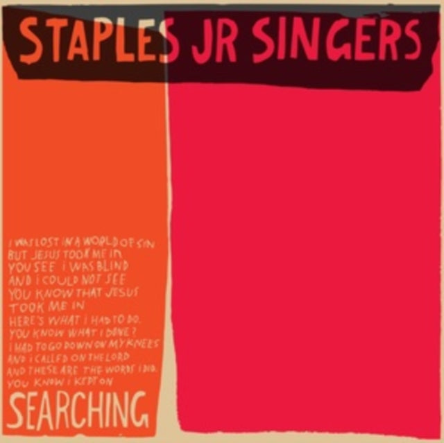 The Staples Jr. Singers: Searching - CD