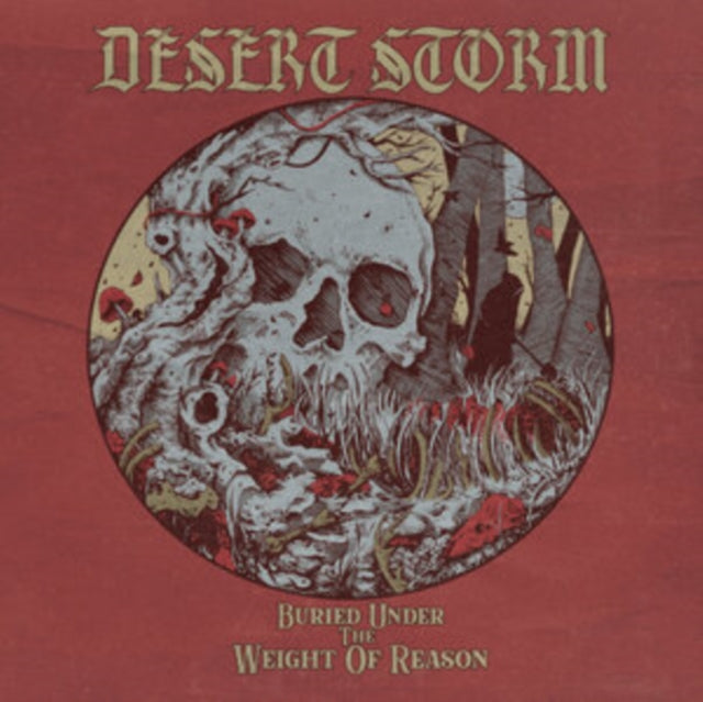 Desert Storm: Buried Under The Weight Of Reason (Stripe Red/Transparent Blue/Transparent Yellow Splatter Vinyl) - Vinyl