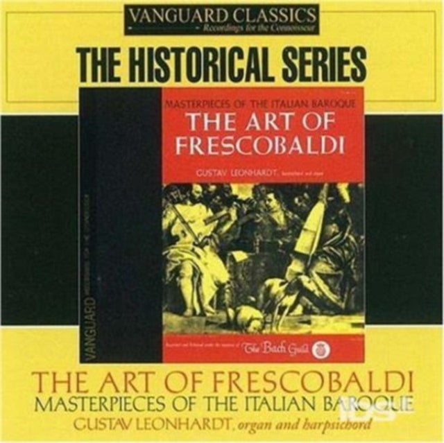 Gustav Leonhardt: Frescobaldi: Toccatas. Partitas. Canzonas. - CD