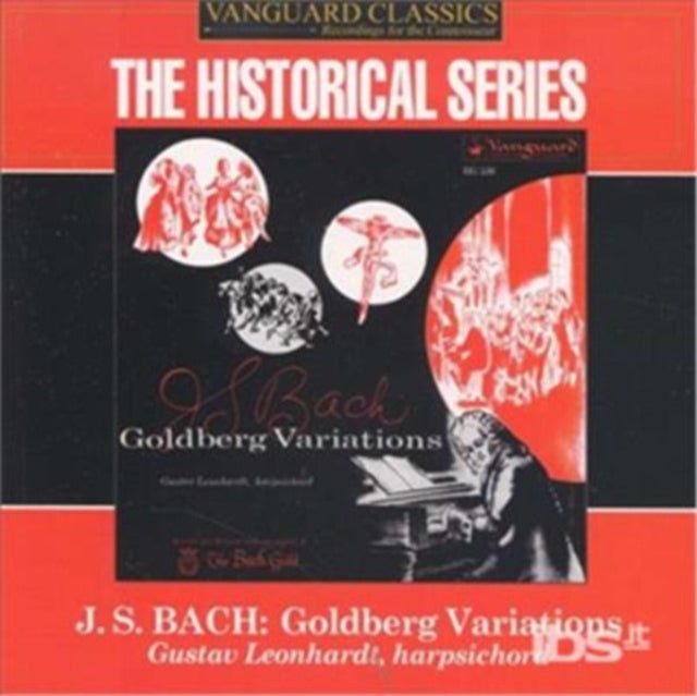 Gustav Leonhardt: J S Bach: Goldberg Variations - CD