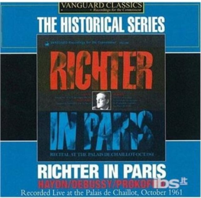 Sviatoslav Richter: Richter In Paris Haydn Sonata / Debussy Preludes. Book 1 / Prokofiev Pieces (4) - CD