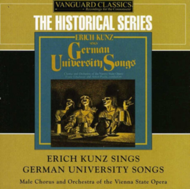 Erich Kunz. Vienna State Opera Orchestra And Chorus: Traditional German University Songs - CD