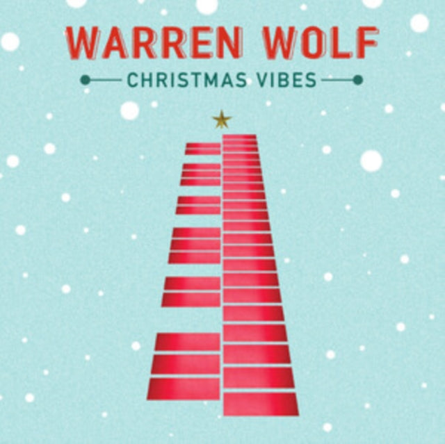 Warren Wolf: Christmas Vibes (Candy Cane Vinyl) - Vinyl